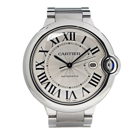 cartier ballon bleu de cartier цена|cartier ballon bleu 42mm steel.